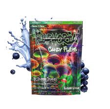 EUPHORIA CANDY FLIPS X SACRED JOURNEY GUMMY 6CT / Blueberry Limeade